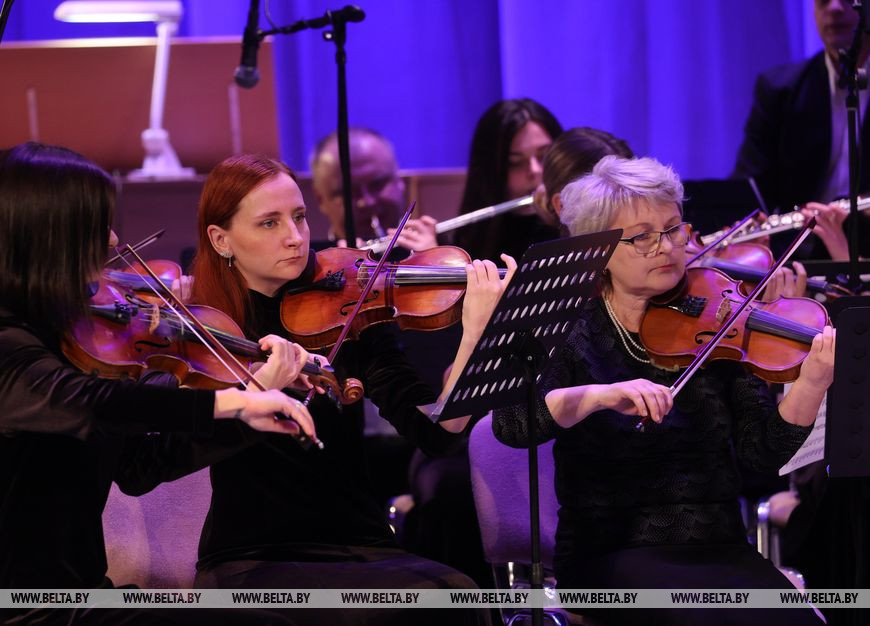 Витебская филармония открыла новый сезон концертом симфонического оркестра