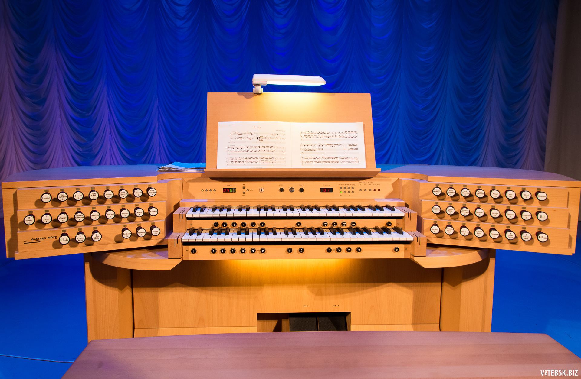 Концерт органной музыки в Витебской областной филармонии