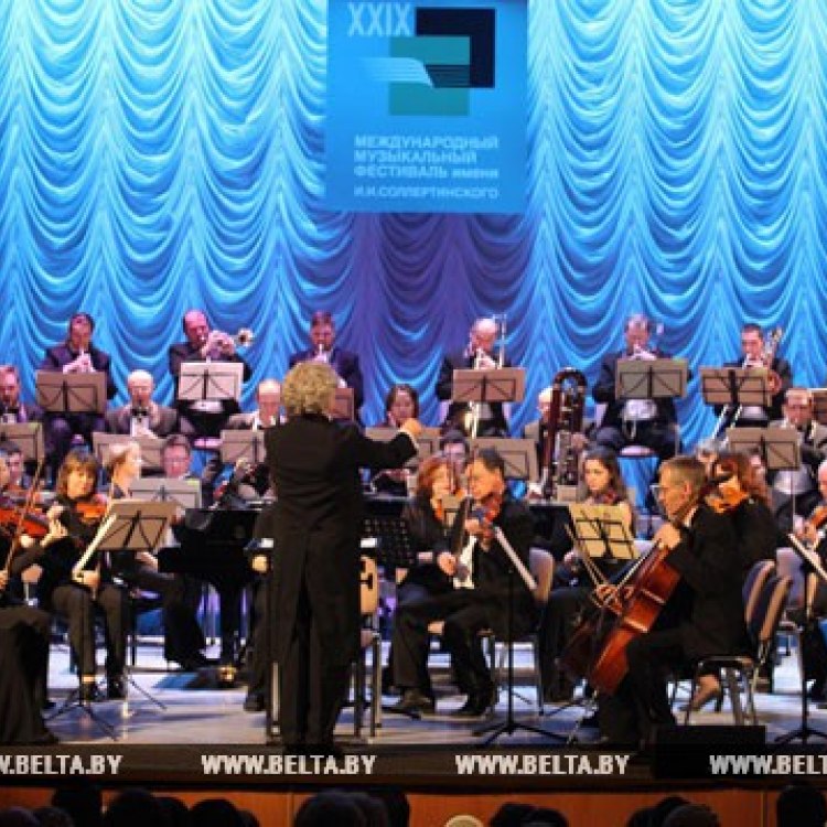 Фоторепортаж: XXIX Международный музыкальный фестиваль им. И.И.Соллертинского открылся в Витебске